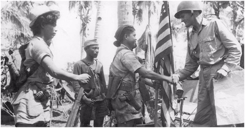Filipina Soldiers in WWII